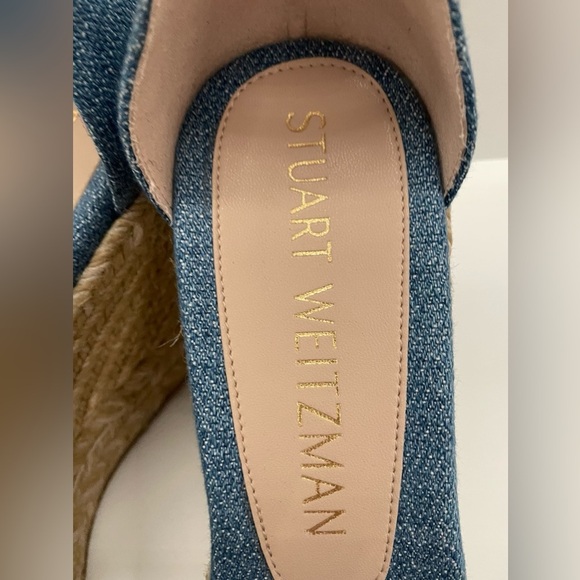 NWOT Stuart Weitzman Women's Nudist Curve Espadrille Wedges Size 9.5
Ankle strap - Picture 5 of 6